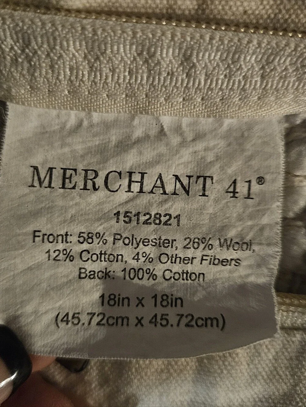 MERCHANT 41 Boho Textured Throw Pillow Covers - Set of 2